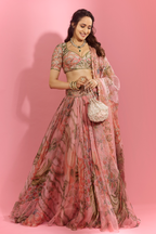 Pragya Jaiswal In Pragya Embroidered Lehenga Set