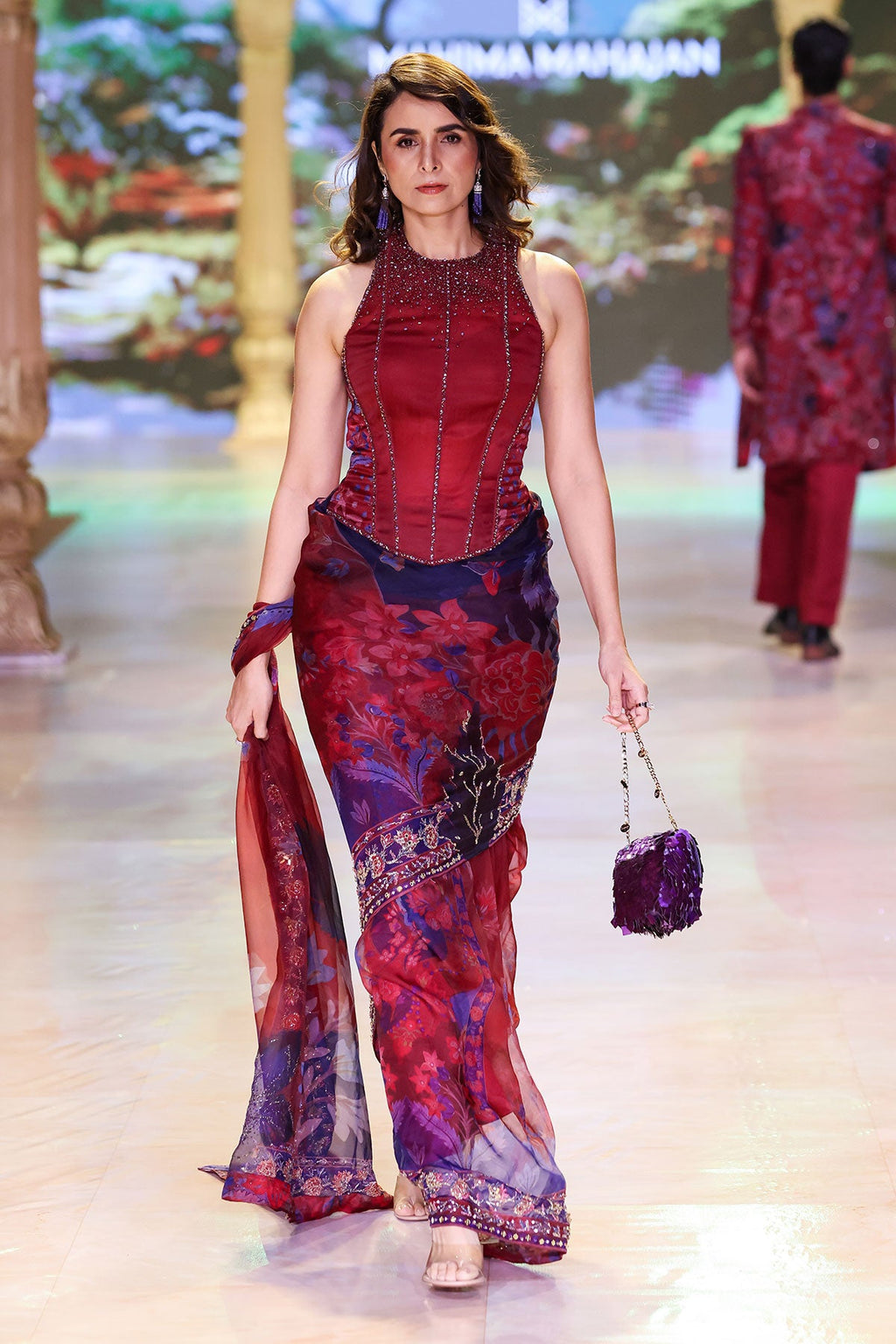 Farisha Preddraped Saree
