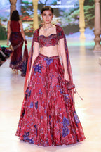 Ridaa Heavy Embroidered Lehenga Set