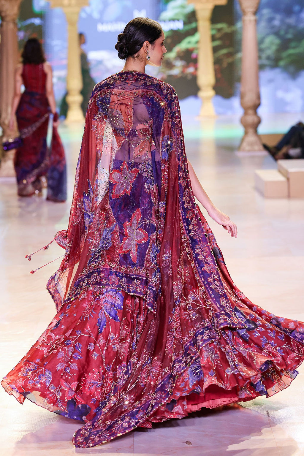 Ridaa Heavy Embroidered Lehenga Set