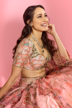 Pragya Jaiswal In Pragya Embroidered Lehenga Set