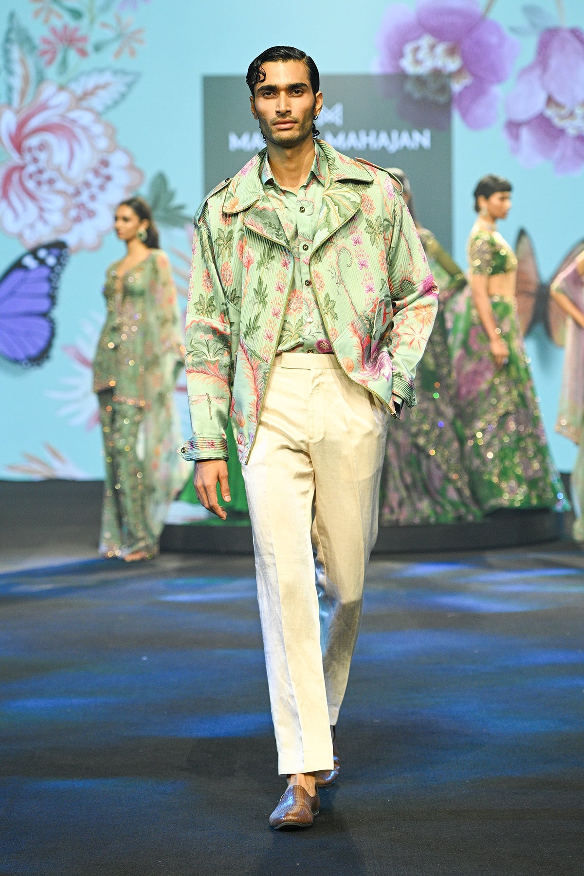Aazim Jacket Set