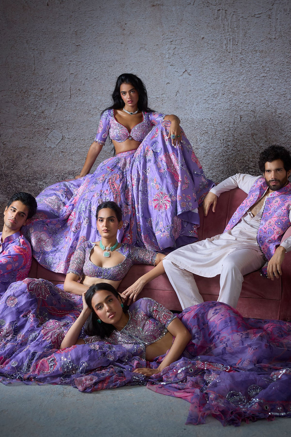 Saha Printed Kurta Set