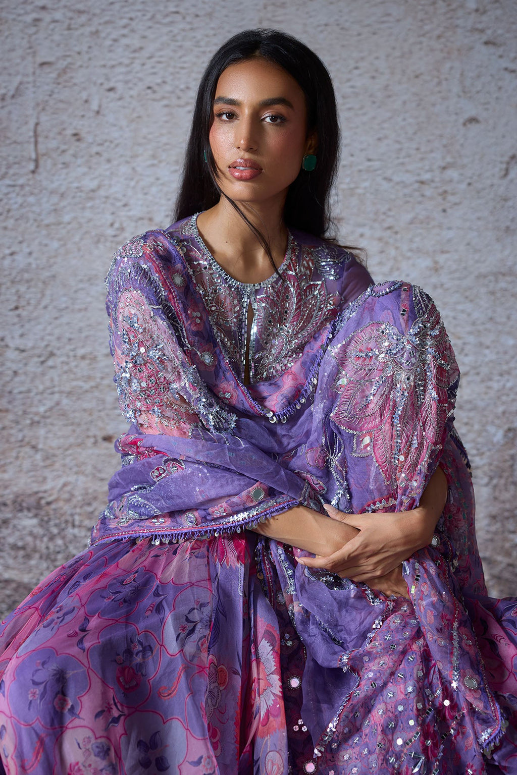 Somya Embroidered Lehenga Set