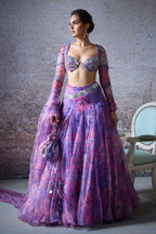 Bhavna Embroidered Printed Lehenga Set