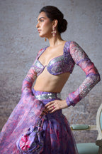 Bhavna Embroidered Printed Lehenga Set