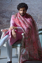 Wakim Kurta Set With Printed Dupatta