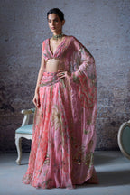 Dua Printed Lehenga Set
