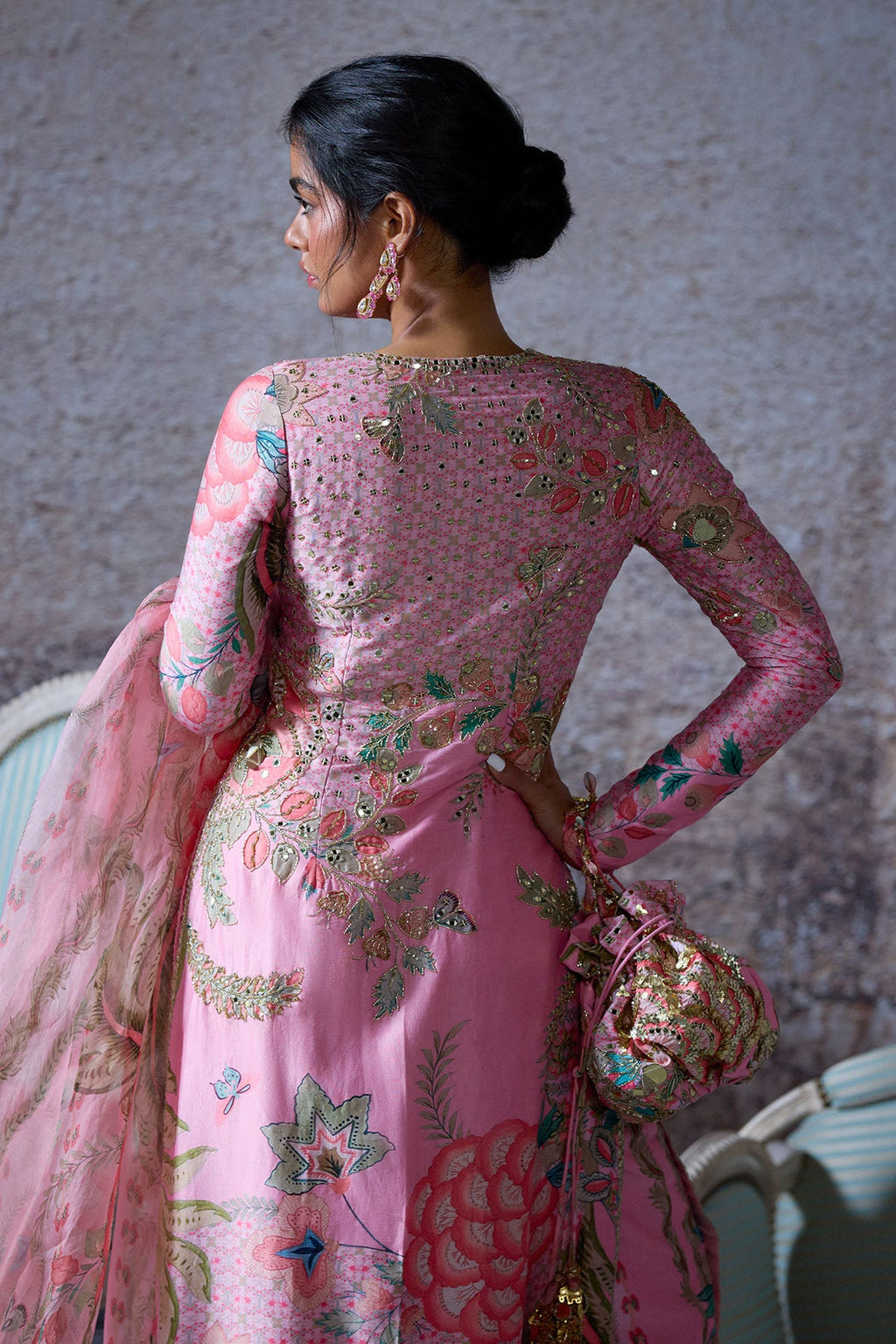 Subah Embroidered Long Kurta Set
