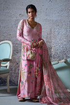 Subah Embroidered Long Kurta Set
