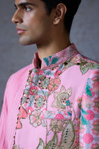 Azaan Embroidered Sherwani Set