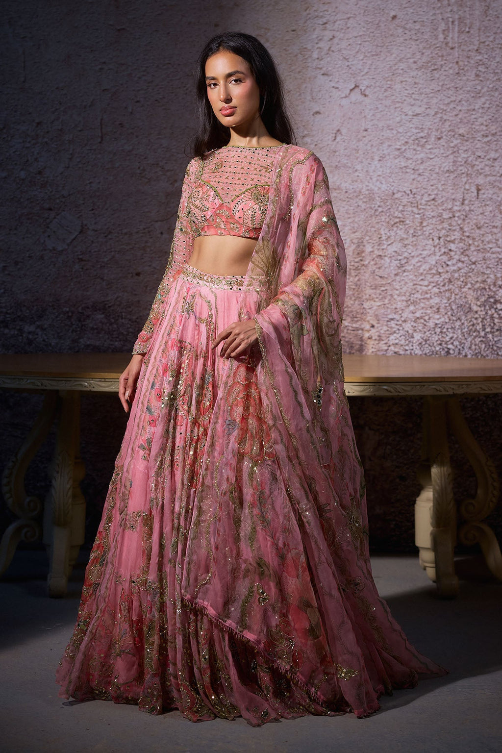 Radha Embroidered Lehenga Set