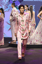 Aariz Quilted Hand Embroidered Blazer