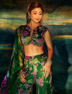 Nora Heavy Hand Embroidered Sharara Set
