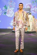 Aashir Quilted Jacket Set