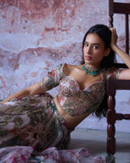 Rumi Hand Embroidered Lehenga
