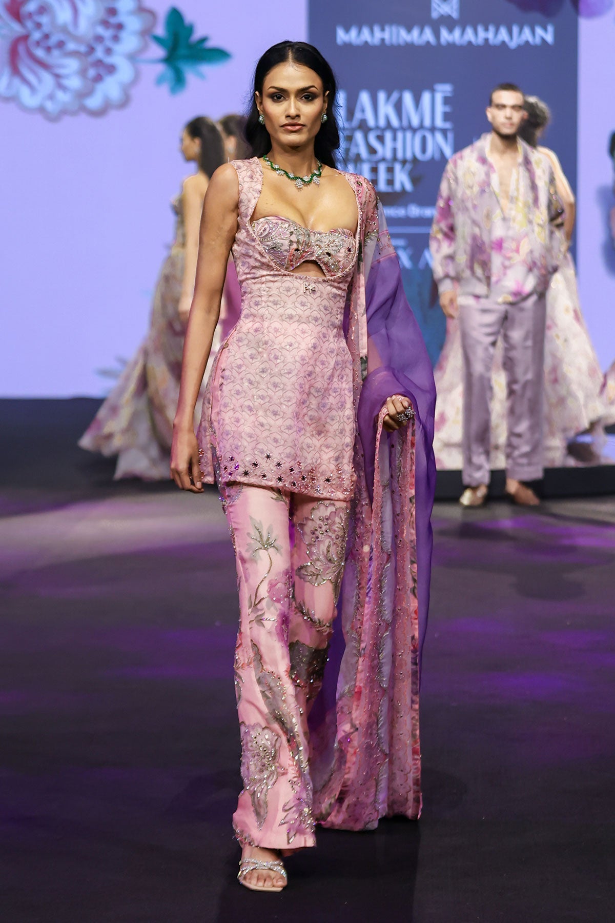 Isra Grace Embroidered Suit Set