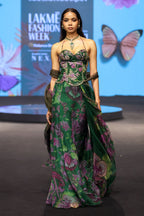 Kayra Draped Skirt Set