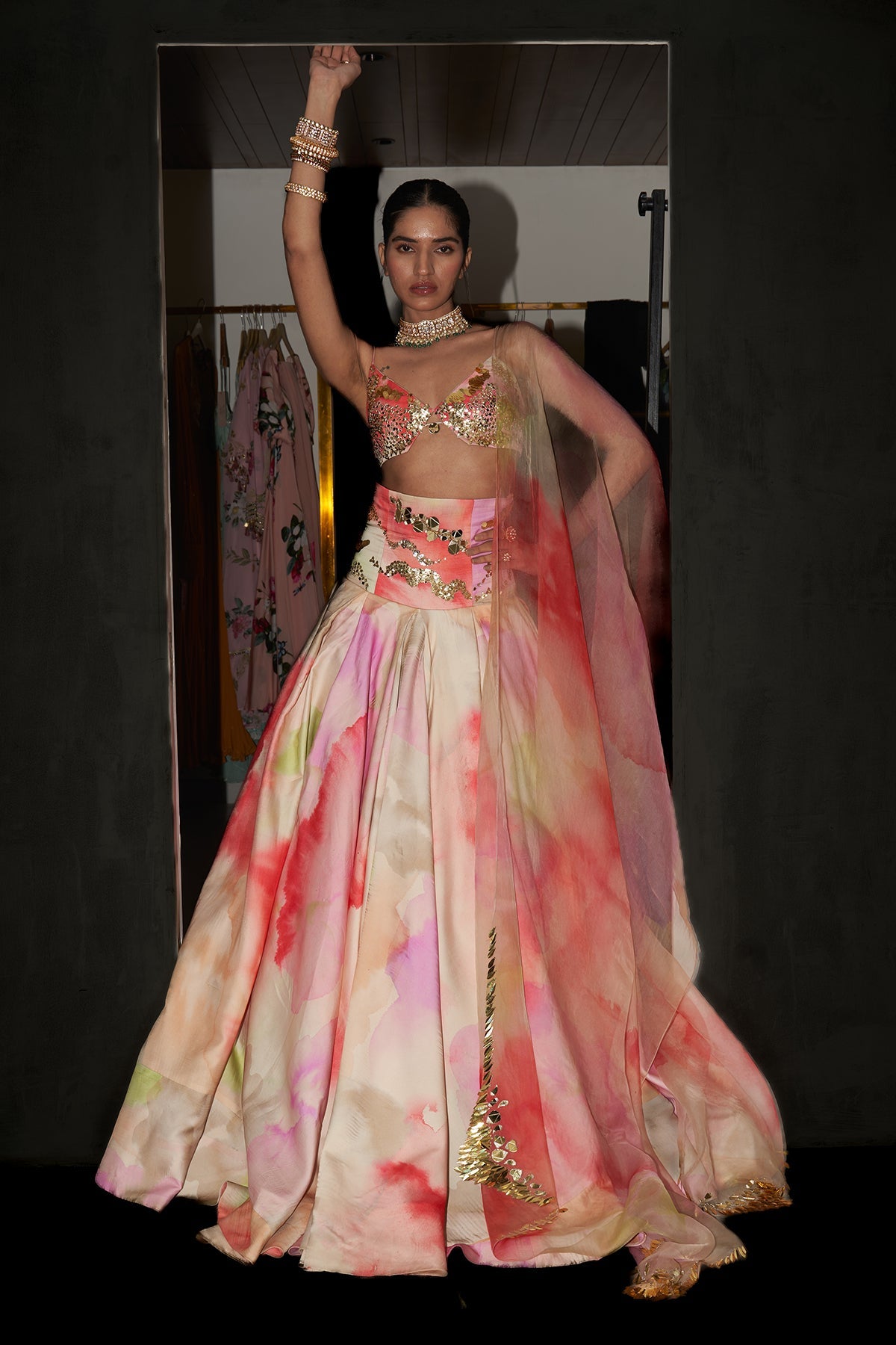 Rakul Preet Singh In Kishwar Lehenga Set