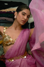 Akira Pre Draped Saree With Belt