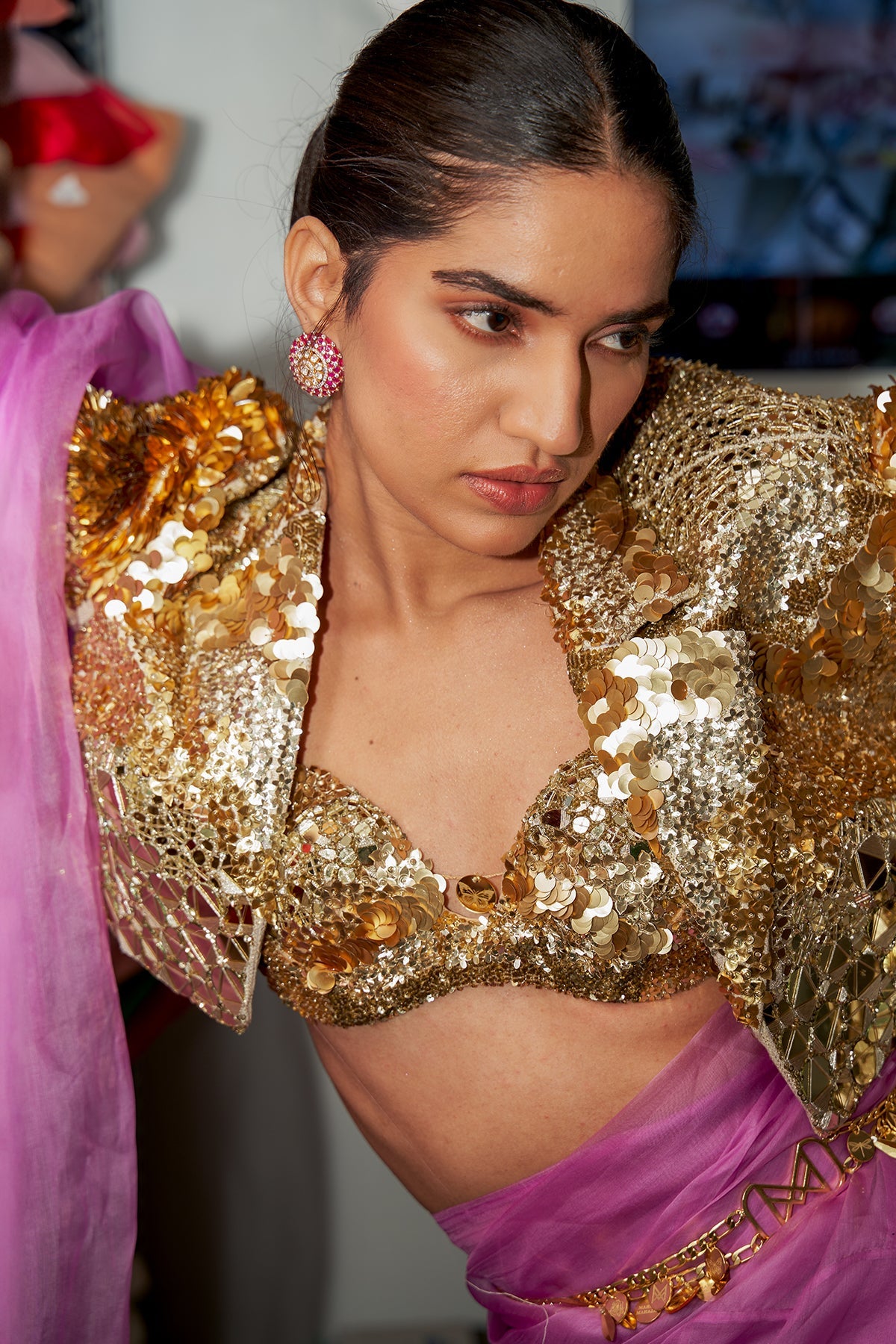 Akira + Alizeh Pre Draped Saree