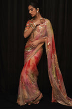 Kashmala Embroidered Pre Draped Saree