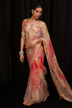 Kashmala Embroidered Pre Draped Saree