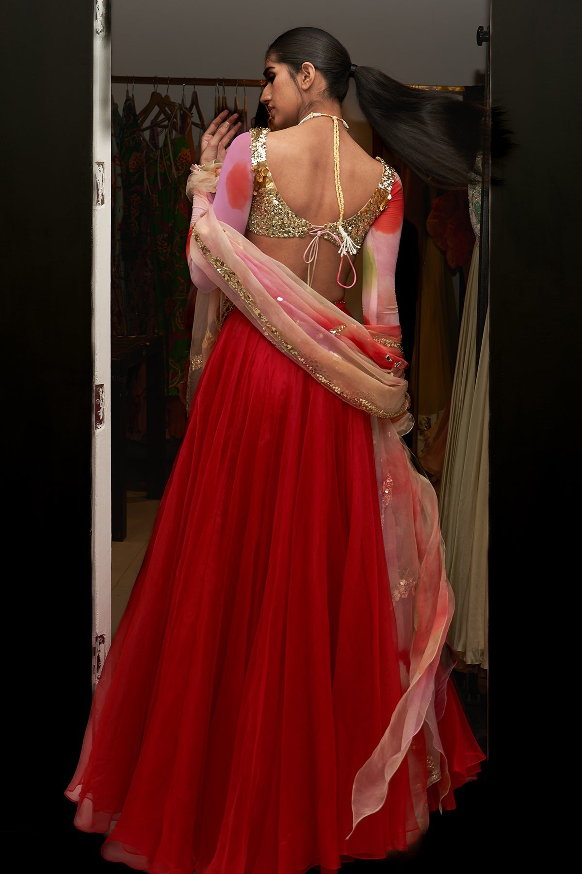 Neha Lehenga Set With Belt