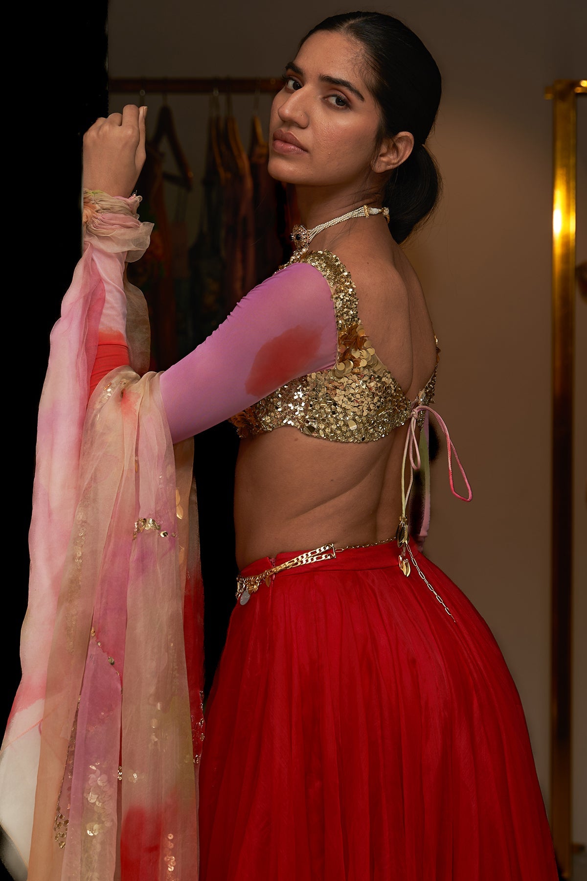 Neha Lehenga Set With Belt
