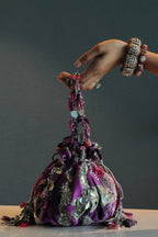 Grapevine Embroidered Potli