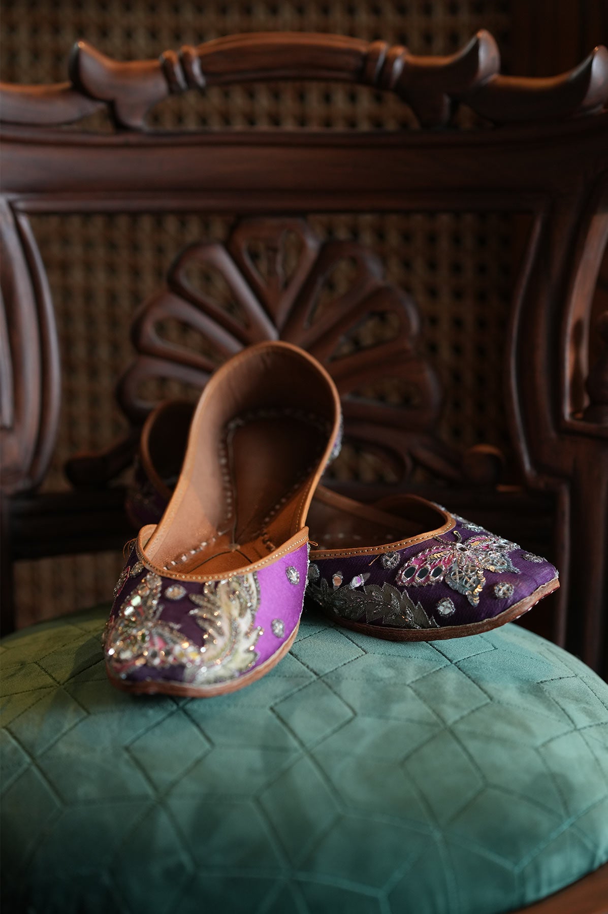 Grapevine Embroidered Juttie