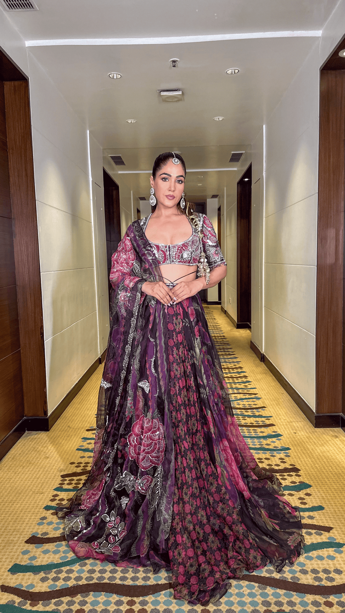 Diana Penty In Shab Embroidered Lehenga Set