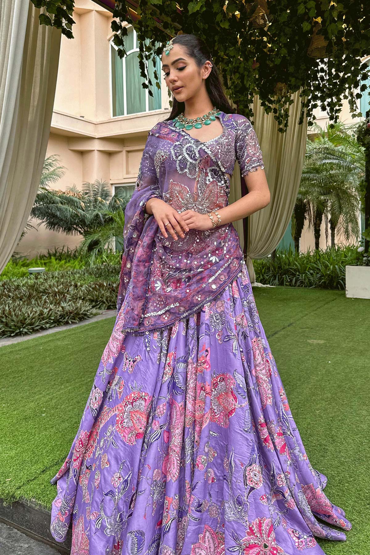 Alavia Embroidered Lehenga Set