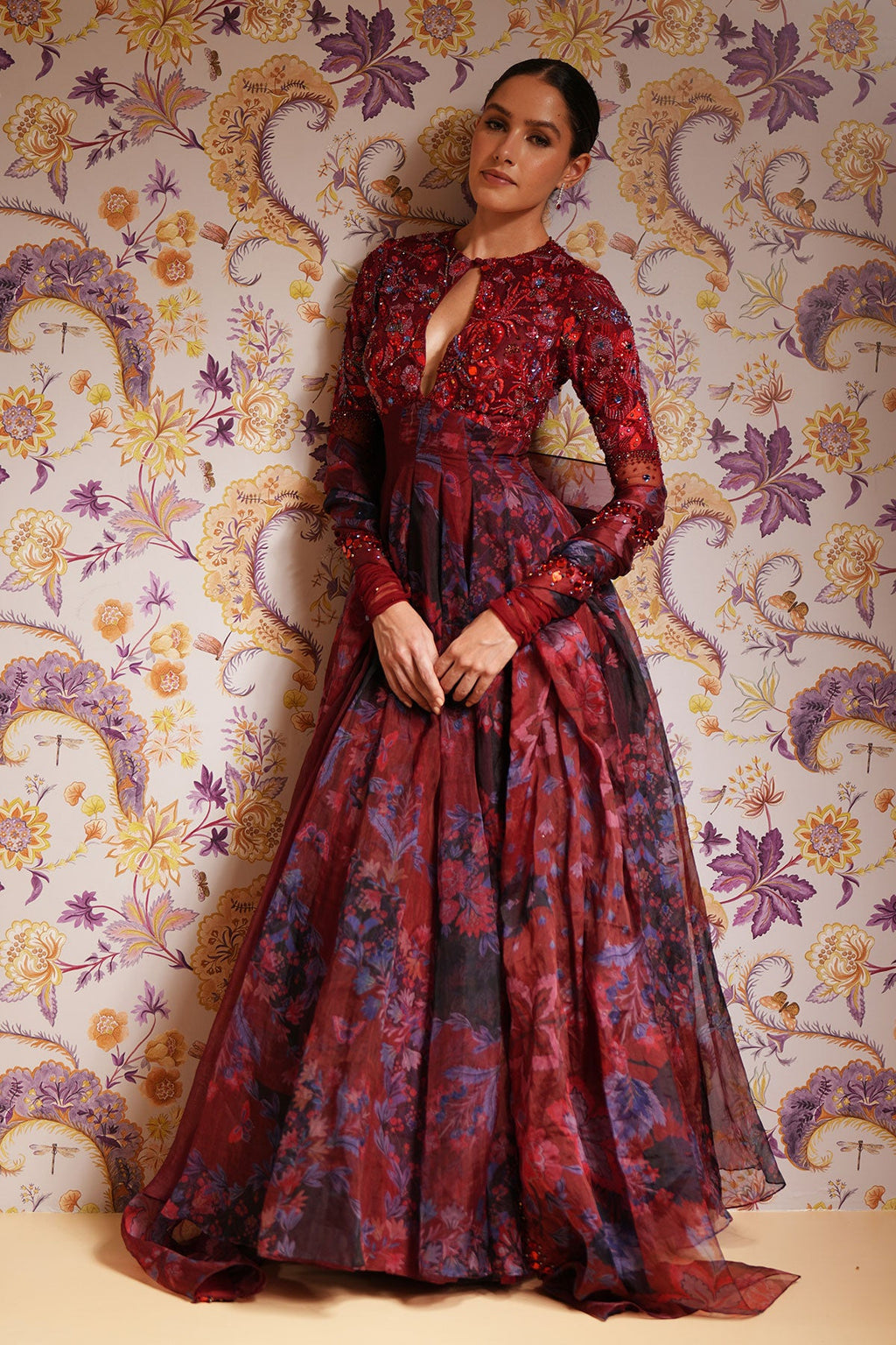 Barkha Heavy Hand Embroidered Anarkali Set