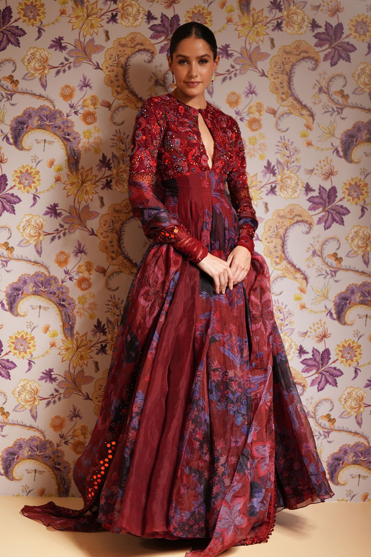 Barkha Heavy Hand Embroidered Anarkali Set