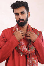 Naksh Kurta Set With Stole