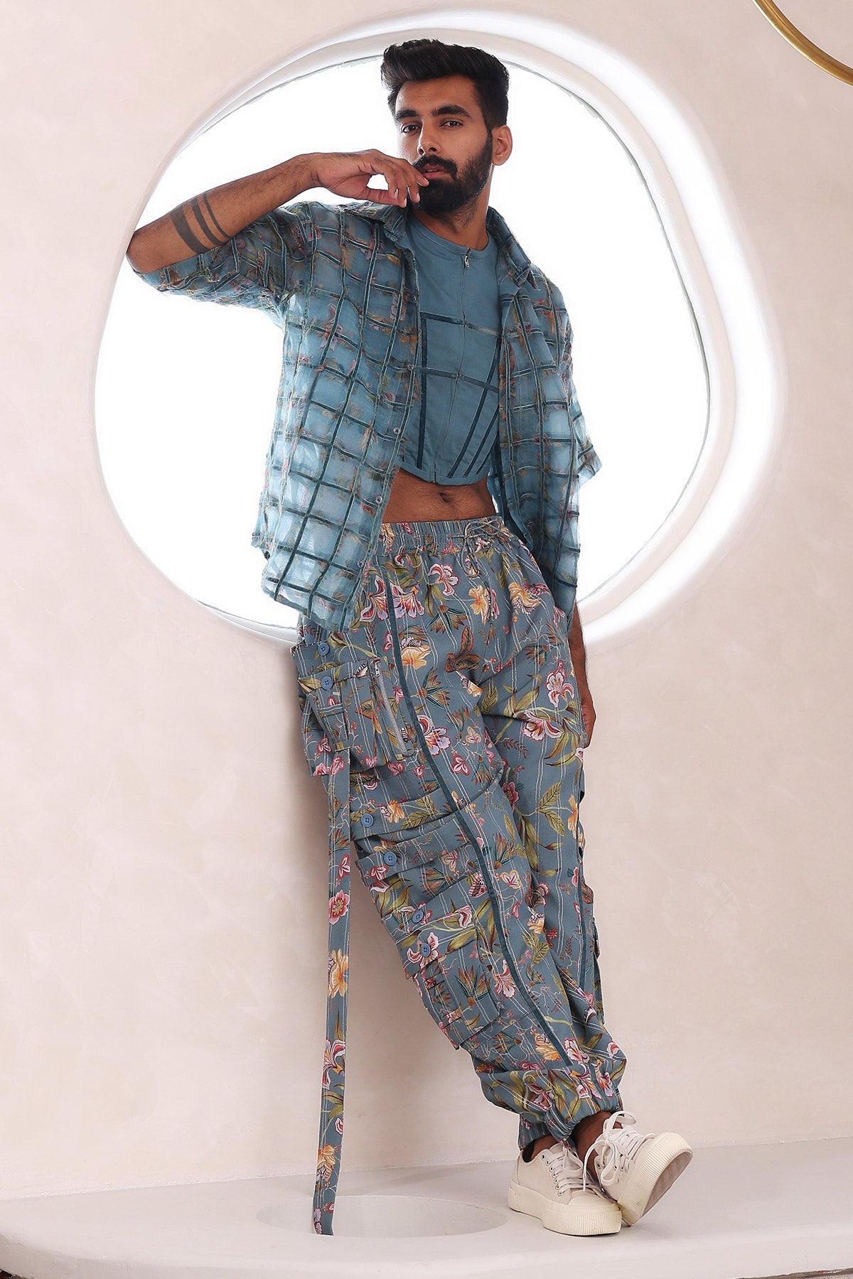Neil Printed Pants