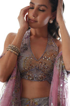 Hanifa Hand Embroidered Lehenga Set