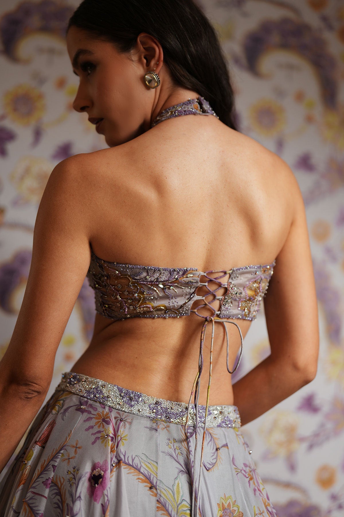 Hanifa Hand Embroidered Lehenga Set