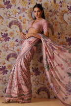 Sofia Embroidered Pre-Draped Saree