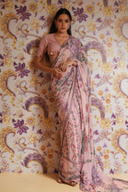 Sofia Embroidered Pre-Draped Saree
