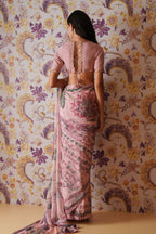 Sofia Embroidered Pre-Draped Saree