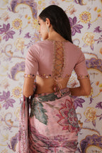 Sofia Embroidered Pre-Draped Saree