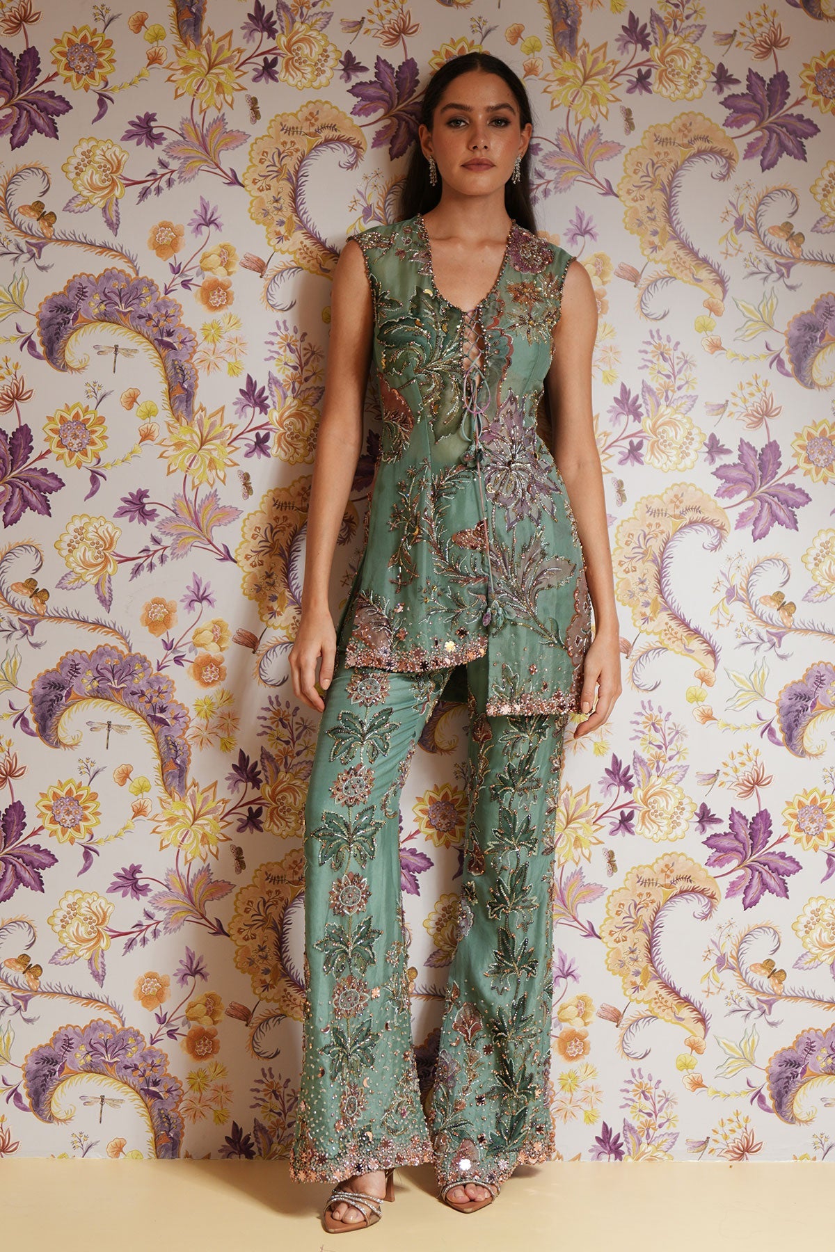 Sania Hand Embroidered Kurta Set