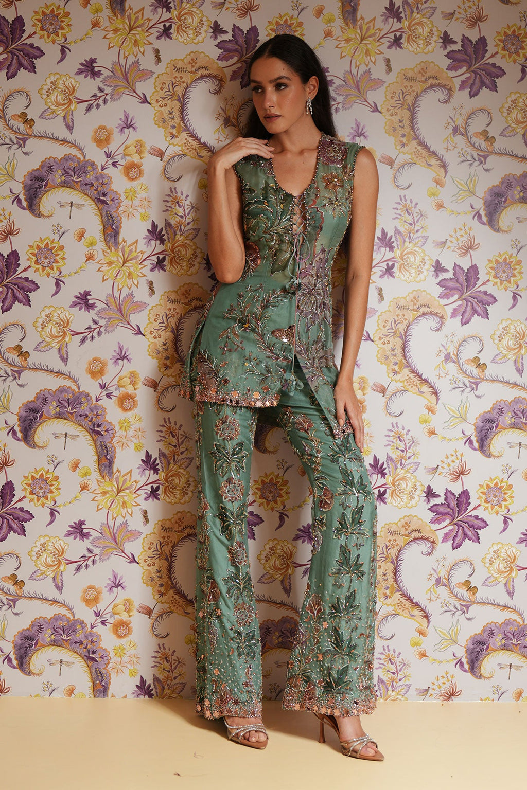 Sania Hand Embroidered Kurta Set