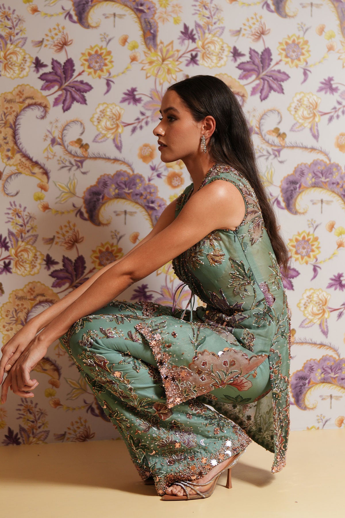 Sania Hand Embroidered Kurta Set