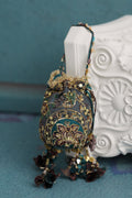 Marine Teal Potli