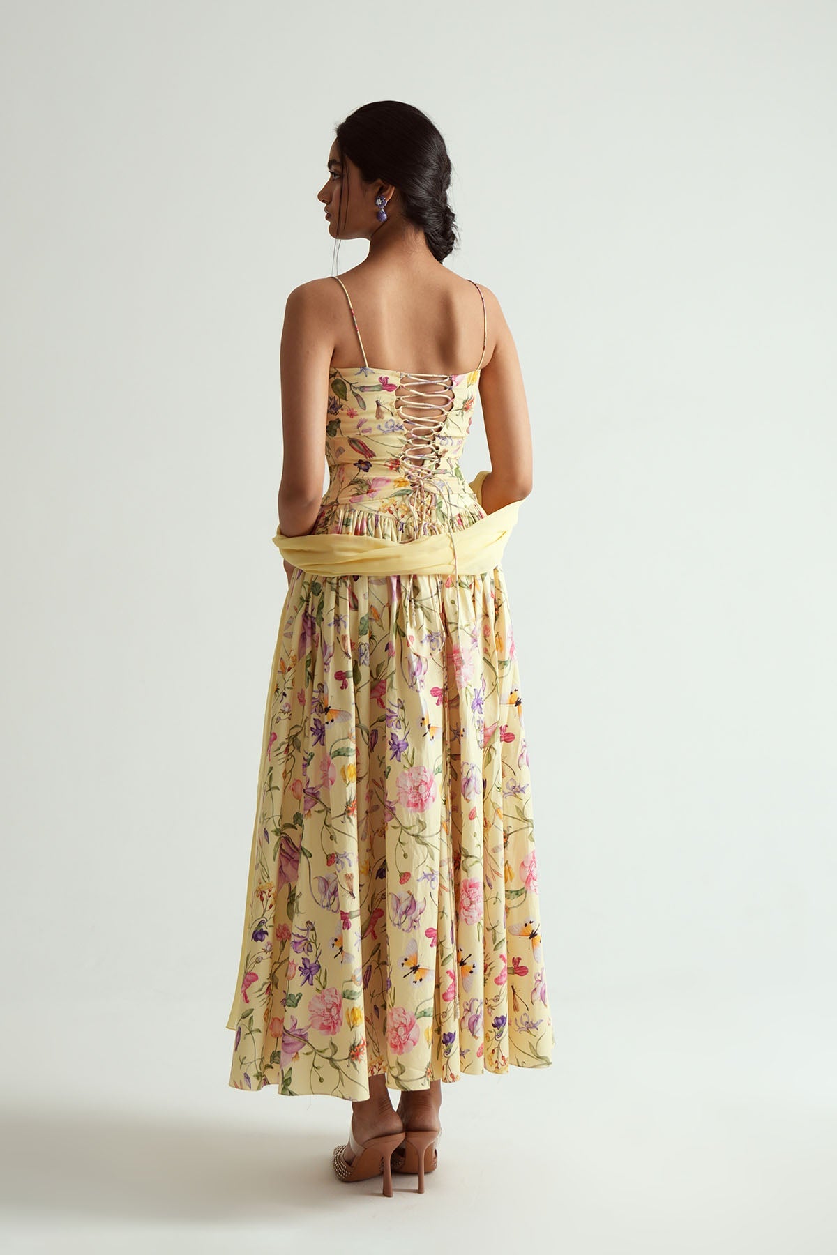 Rosy Skirt Set