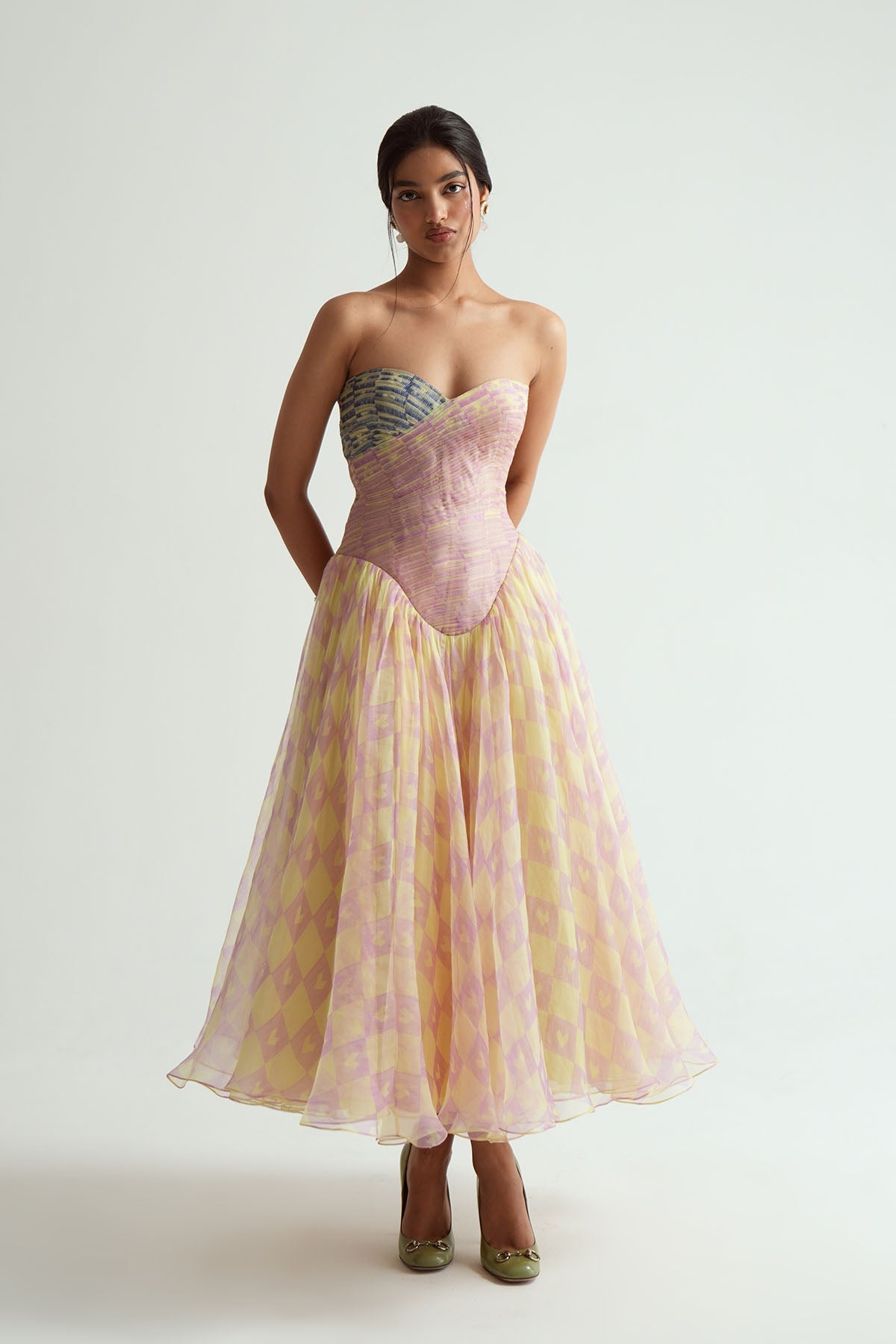Taffy Midi-Length Dress