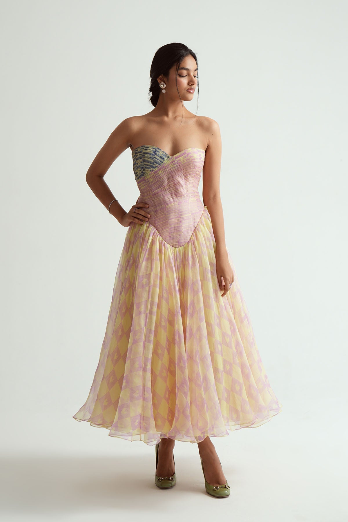 Taffy Midi-Length Dress